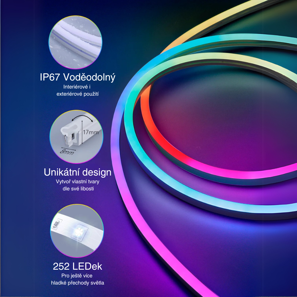 LED Magické Lano